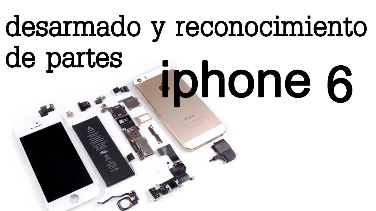 Iphone 6 como abrir desmontar