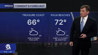 WPTV First Alert Weather Forecast for Evening of Tuesday March 10 2026