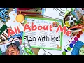 Planning September preschool-All About Me Theme play-based Montessori inspired