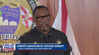 Jacksonville Sheriff announces police officer arrest