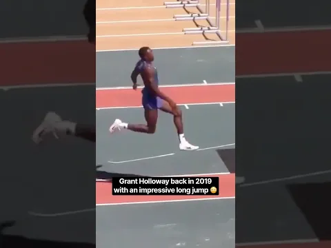 Grant Holloway in the Long Jump ๐