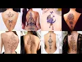 Elegant spine tattoo ideas Beautiful back tattoos for women