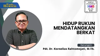 Download Hidup Rukun Mendatangkan Berkat | Words From Heaven | Sabtu, 27 April 2024 MP3