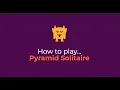How to play Pyramid Solitaire