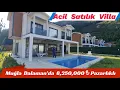 Acil Satilik Mugla Dalaman da Mustakil Havuzlu Bahceli Doga Icinde Villa