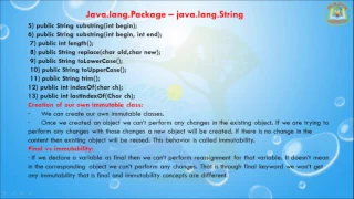 Lesson - 3 java lang Package