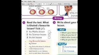 صفحة 17 انجليزي صف رابع كتاب الطالب فصل اول منهاج جديد قناة حياتنا التعليمية 