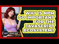 Why Is Npm So Important For The JavaScript Ecosystem - JavaScript Toolkit