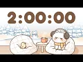 2 Hour Timer 2 Hr Study Timer for Classroom Focus