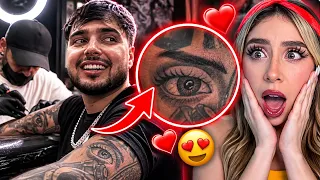 ¡YOLO SE TATUÓ EL OJO DE KAREN TORRES! 😱👁️