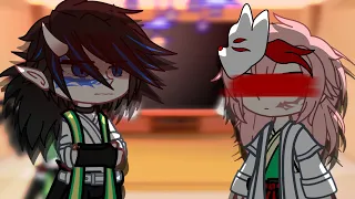 Demon Giyuu React To Sabito KNY REACTION Demon Giyuu AU 