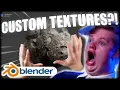 How to make your own textures for BLENDER epic tutorial