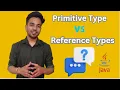 primitive type and referance type in java Primitive vs Reference Types in Java Memory