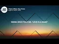 Kygo & Carter Faith - That’s When You Know (Lyrics)