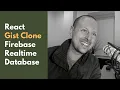 Using Firebase Realtime Database with React