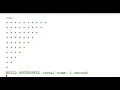 java Programs to print inverted half pyramid using and numbers