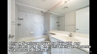 Scarborough 2B2B Condo For Lease 世嘉堡2房2卫公寓出租 