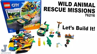 LEGO City 2022 Wild Animal Rescue Missions 60353 Build & Review
