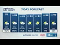 13 ON YOUR SIDE FORECAST Saturday AM Forecast 25