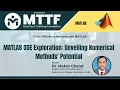 Lecture - 18 Finite Difference Method With MATLAB