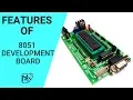 Learn Features of 8051 Development Board Atmel AT89S52 Microcontroller Project Kit MY TechnoCare