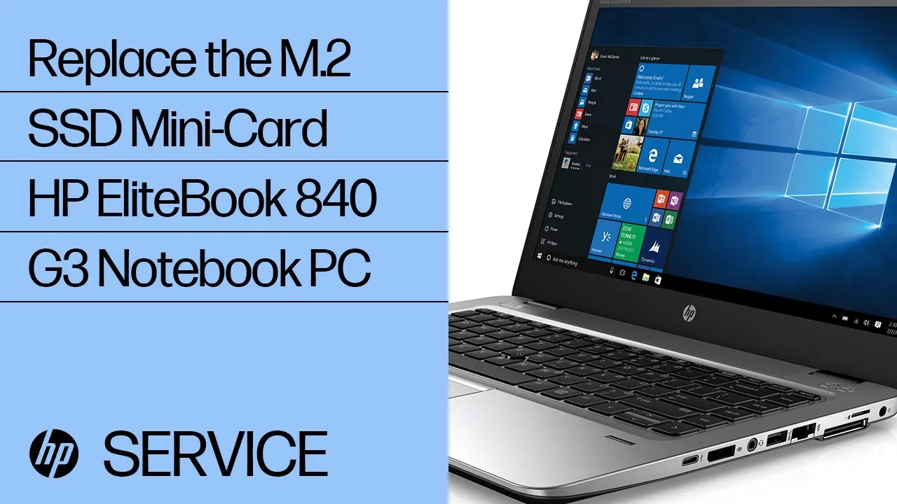 Replace the Touchpad | HP EliteBook 840 G3 Notebook PC | HP. 