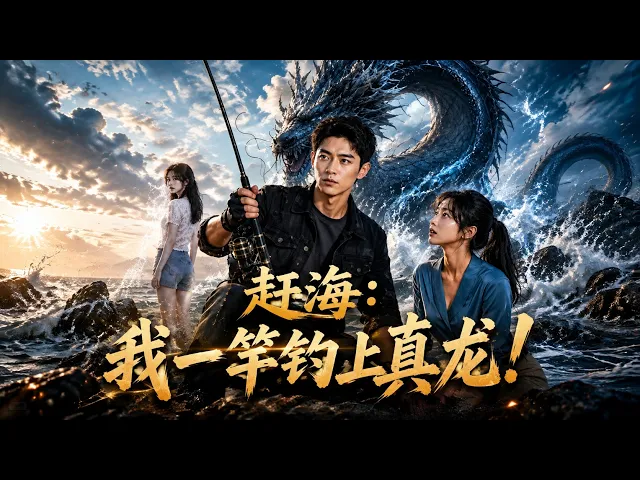 Beachcombing: I Reeled in a True Dragon with One Rod!