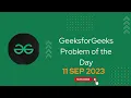 Check for Balanced Tree GeeksforGeeks GFG POTD JAVA PYTHON GFG Problem of the Day
