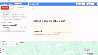 How to import the shapefile to Google earth engine GEE Part - 1