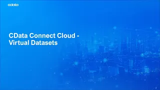 Virtual Datasets Connect Cloud