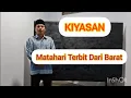 Download Lagu MATAHARI TERBIT DARI BARAT. Simak video selengkapnya