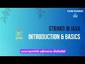 Strings in Java Introduction Basics Java Tutorial Code Eureka