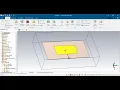 600MHz 700MHz 800MHz 900MHz 950MHz patch antenna CST
