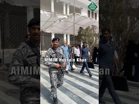 Dilan Teer Bija | Asaduddin Owaisi With High Tight Security At Hyderabad