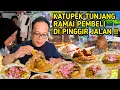 KATUPEK GULAI TUNJANG PINGGIR JALAN RAMAI DISERBU PEMBELI !!