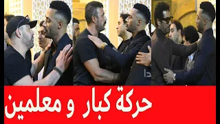 حركة كبار من نجوم كبار في عزاء والد محمد رمضان 