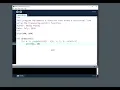 For Loop Example - Horizontal Line