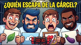 🔴 ¡Encuentra al preso que se escapa en 30 segundos! 🕵️‍♂️🔥