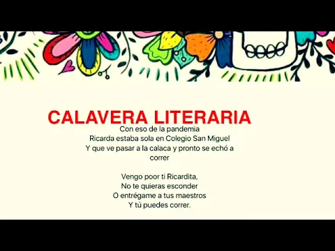 Download MP3 Las calaveritas literarias 2020 de la Secundaria CSM