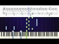Interstellar Piano Medley - Advanced Piano Tutorial with Sheet Music