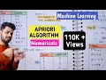Apriori algorithm with an example in machine learning Lec-23 Machine learning tutorials