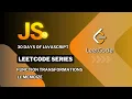 LeetCode 30 Days of JavaScript Memoize