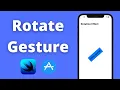 SwiftUI Rotation Gesture 2021 Xcode 12 SwiftUI - iOS Development for Beginners