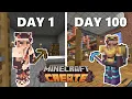 I Spent 100 DAYS In The Create Mod Ep 1-15