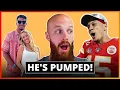 Mahomes LOSES IT about having a baby BOY Alex Smith s daughter had BRAIN surgery and more