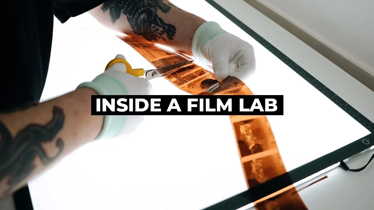 Outline Video What Happens Inside a Film Lab? | Film Processing & Lab Tour