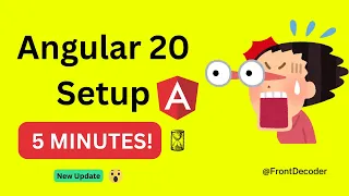 Angular 20 Setup in 5 MINUTES The FASTEST New CLI Guide