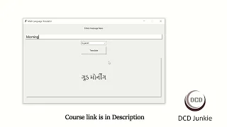 How to make Multi Language Translator App in Python with Tkinter