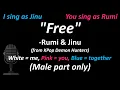 Download Lagu Rumi \u0026 Jinu - Free (Duet Version | Male Part Only) | Cover | KPop Demon Hunters
