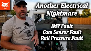Bobcat IMV Fault Cam Sensor Fault Rail Pressure Fault Codes